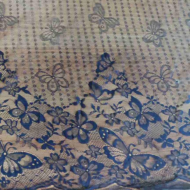 

Butterfly Lace Polyester Women s Long Dresses - Soft, Skin-Friendly Fabric for Wedding Dresses & Lingerie