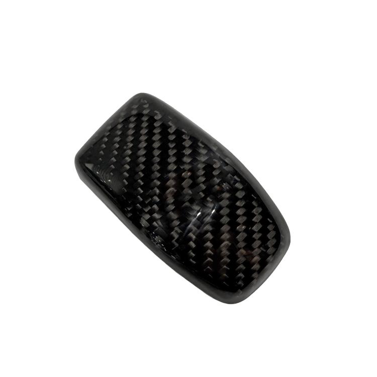 Carbon Fiber Gear Shift Knob Cover for 2025 Subaru Forester Carbon Auto Interior Accessories Decorative Trim