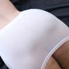 Women's Sexy Exotic Apparel Short Skirt Summer Solid Color Lightweight Skinny Elastic Passion Seduction Dress