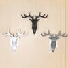 Wall Hanging Hook Vintage Deer Head Antlers For Hanging Clothes Hat Scarf Key