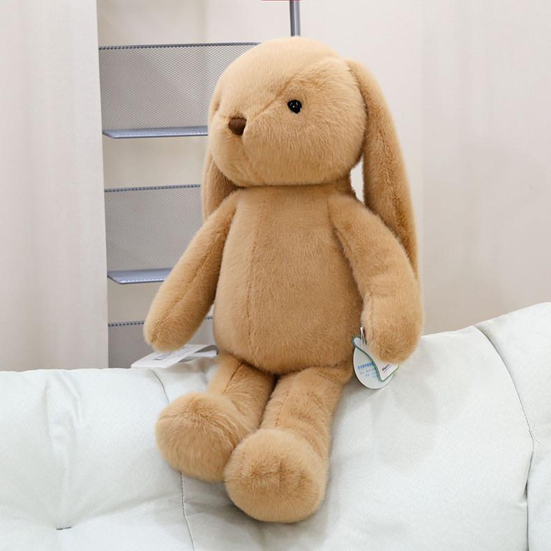Cute Multi-color Cartoon Long Eared Rabbit Plush Toy Doll For Kids And Girls Comfort Gift