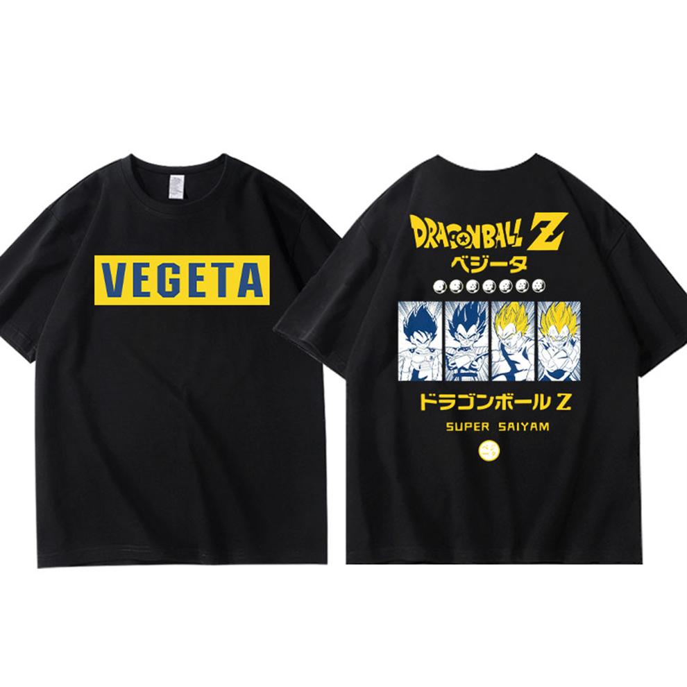 Mens Clothing Y2k Anime Dragon Ball Z Summer Graphic T Shirts Man Harajuku Oversized Loose Casual Women Short Sleeve Tee Tops