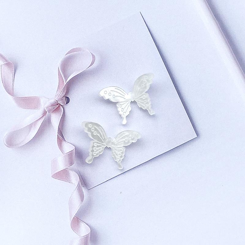 Colorful Fairy Butterfly DIY Resin Accessories for Shoe Buckle