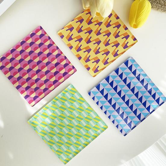Acrylic Coaster Heat Resistant Insulated Cup Mat for Hot Coffee And Water Cups Non-Slip Waterproof Table Protection Mat Home Office Decor