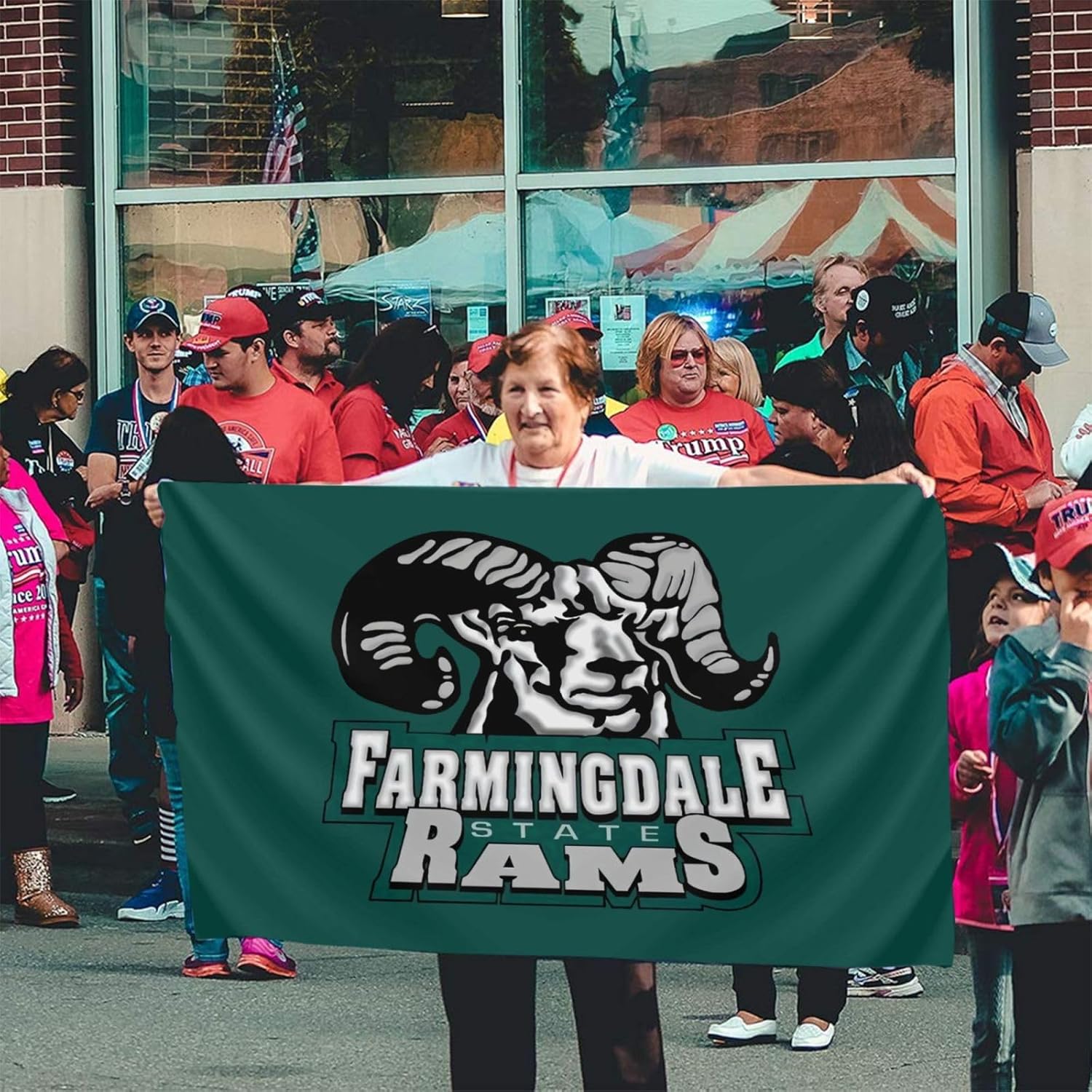 

Farmingdale State College Logo 3 X 5 Foot Outdoor Decorative Flag,Garden Flag,Outdoor Single Flag