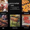 Rectangular Outdoor BBQ Grill Mesh Oven Rack