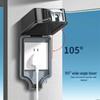 IP66 Wasserdichter Doppel-Steuerschalter mit Spritzwasserschutz-Abdeckung für den Außenbereich, Wandmontage Typ 86 Zwei-fach/Drei-fach.