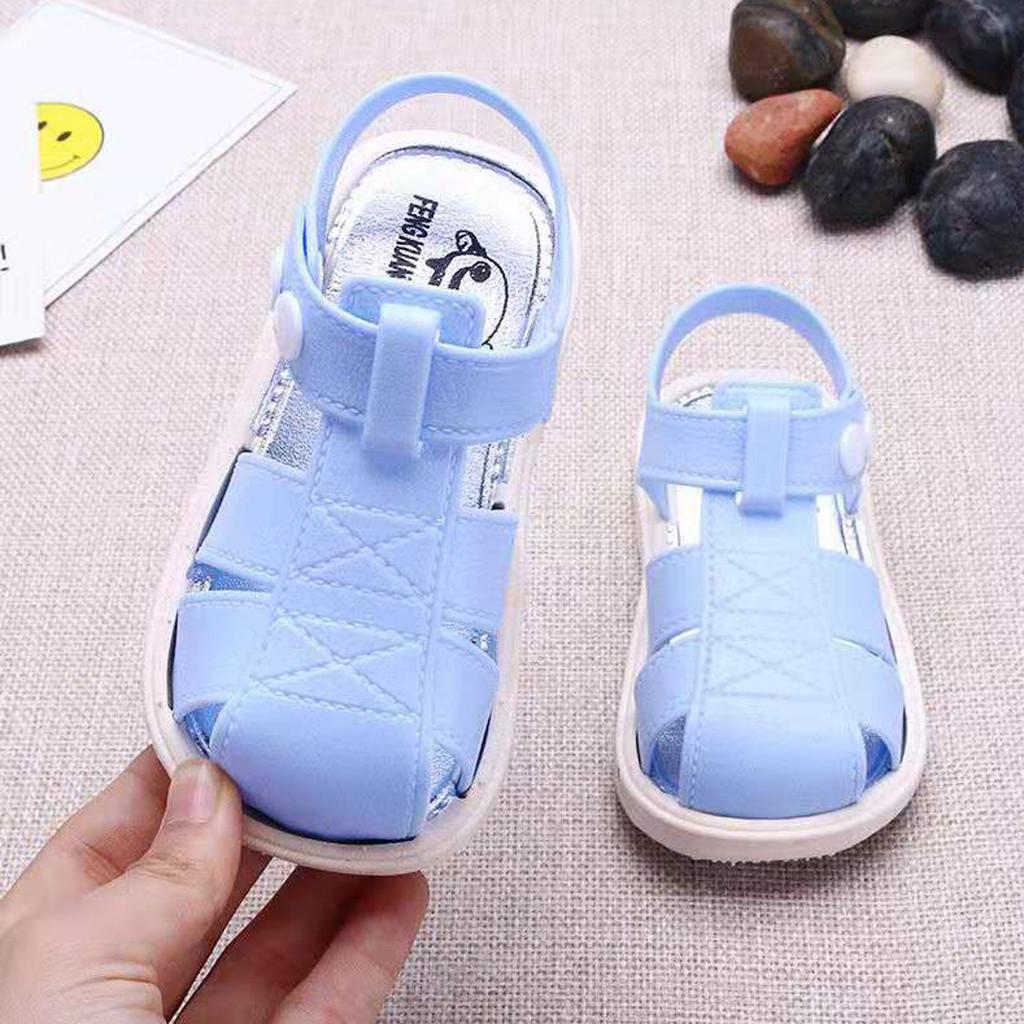 (SU)Kinder Kinder Schuhe Jungen Mädchen geschlossene Zehen Sommer Strand Sandalen Schuhe