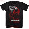 Ice Nine Kills Welcome To Horrorwood T Shirt Vintage Top For Everyday Wear Unisex Breathable Versatile Designer Clothes