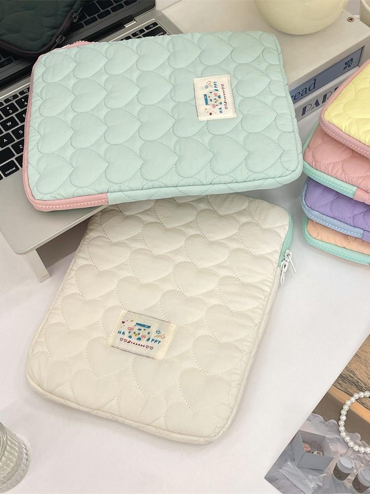 Korean Soft Fluffy Sleeve for 11-inch Tablets & 14-15 inch Laptops