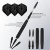 WayArrival Soft Darts Set 19g Customizable with 2 Shaft Types Includes 6 Replacement Flights & O-rings Complete Set for Immediate Play