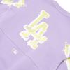 MLB Los Angeles Dodgers Sweatshirts Unisex Purple Crew Neck Moderate Regular 3AMTS0121-07LDL