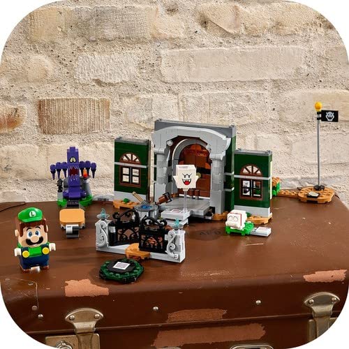 LEGO Super Mario Mansion Old Dog and Book Fight Challenge 71399 Spielzeugblock Geschenk Videospiel Haus Zuhause Jungen Mädchen ab 7 Jahren Luigis (TM)
