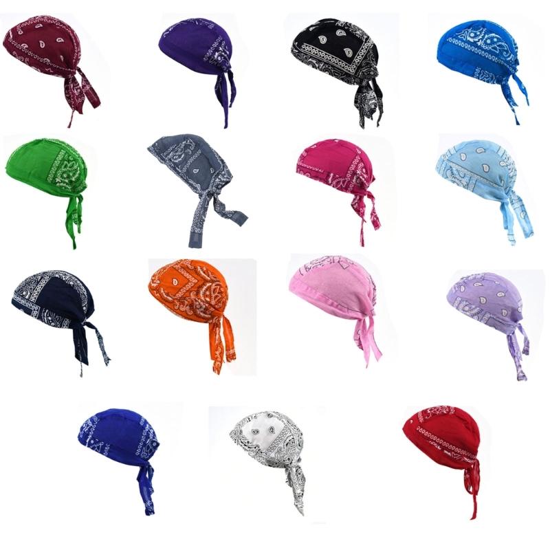 Sonnenschutz Piratenhut Bandana Kappe für Outdoor-Radaktivitäten Atmungsaktives Gewebe Leichtes Bequemes Passform Design
