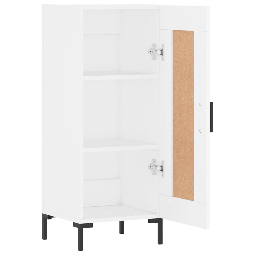 vidaXL Sideboard Weiß 34,5x34x90 cm Holzwerkstoff