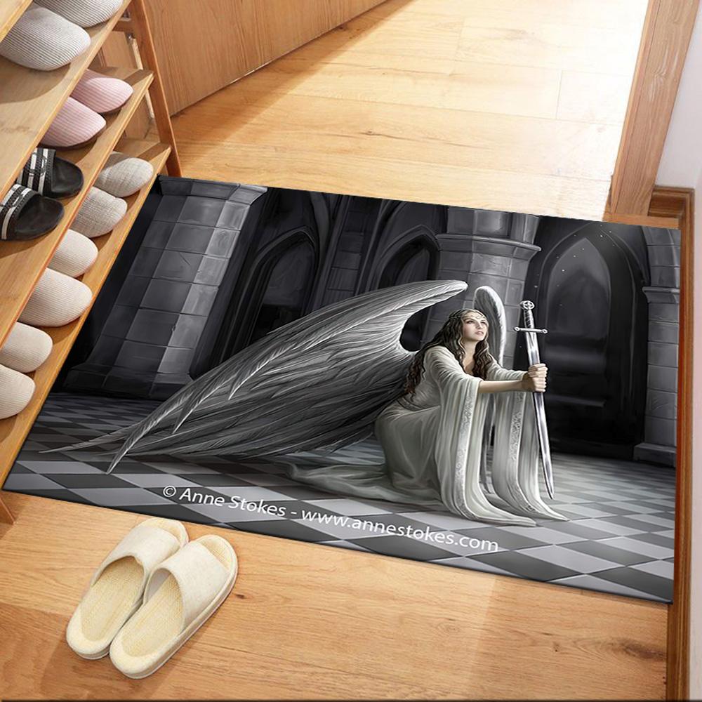 Gothic Style Floor Mat Perfect for Game Room Outdoor Study room Dormitory Antislip Carpet Decorate Offices