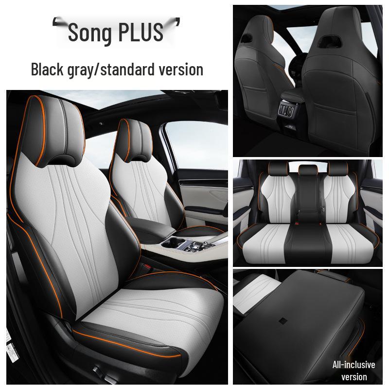 

New BYD Song Pro Car Seat Cushion Set - Premium Leather, Original Design Factory Direct Supply for Cross-Border