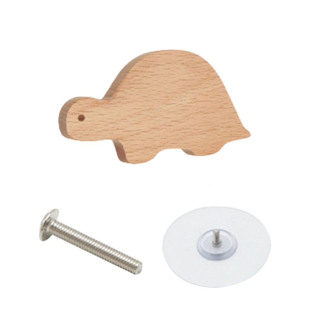 Wooden Drawer Cabinet Knobs No Holes Required Hassle-Free Furniture Handles Screwless Wood Cabinet Drawer Pulls Durable