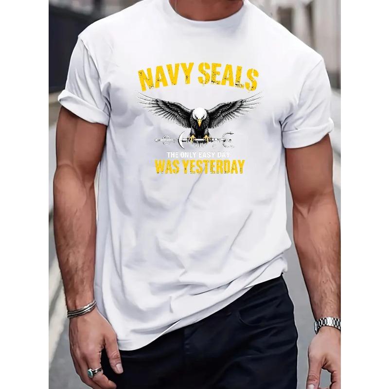 European sizes Men's Summer Casual Sports Fashion T-Shirt, Soft, Breathable, Regular Fit Crew Neck T-Shirt,Suitable for Daily Casual Wear