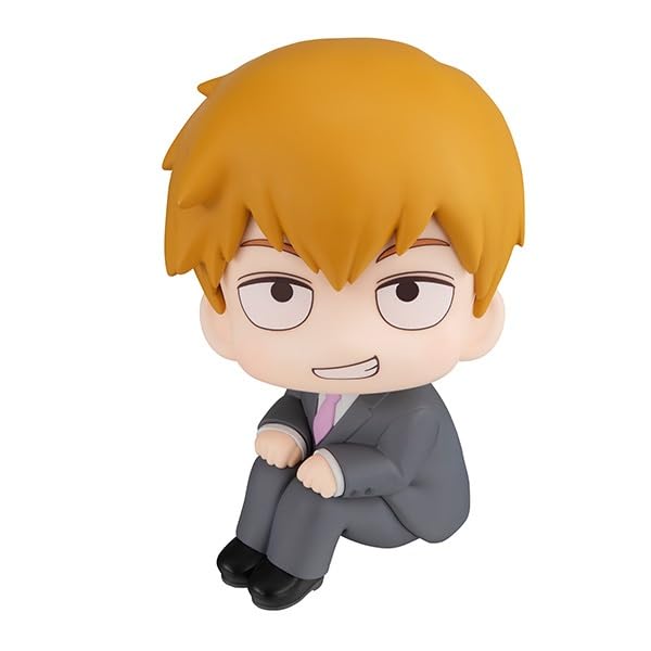 MegaHouse Mob Psycho 100 III Mobuke Reigen Arataka PVC Painted Movable Figure 110mm