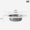 1Pcs Kitchen Sink Filter Stainless Steel Mesh Sink Strainer Filter Bathroom Sink Strainer Drain Hole Filter Trap Waste Screen