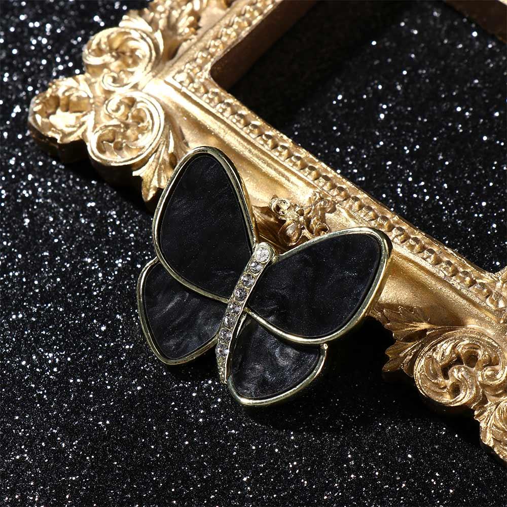 1pcs Pearl Gold Butterfly Brooch Charm Charm Pearl Brooch Gold Color Brooch Women Gifts