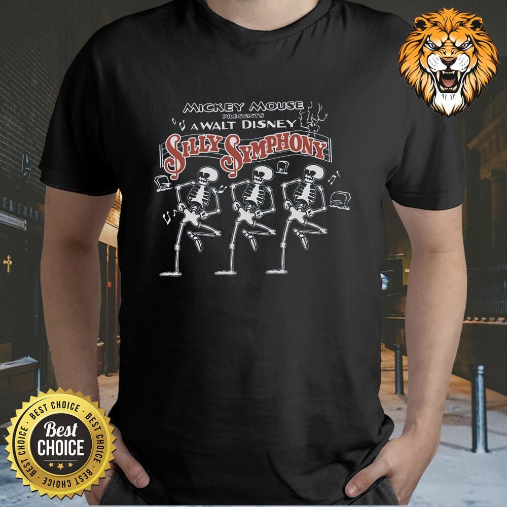 

Silly Symphonies 1929 Skeleton Dancing Halloween Shirt S-3XL A6533 L