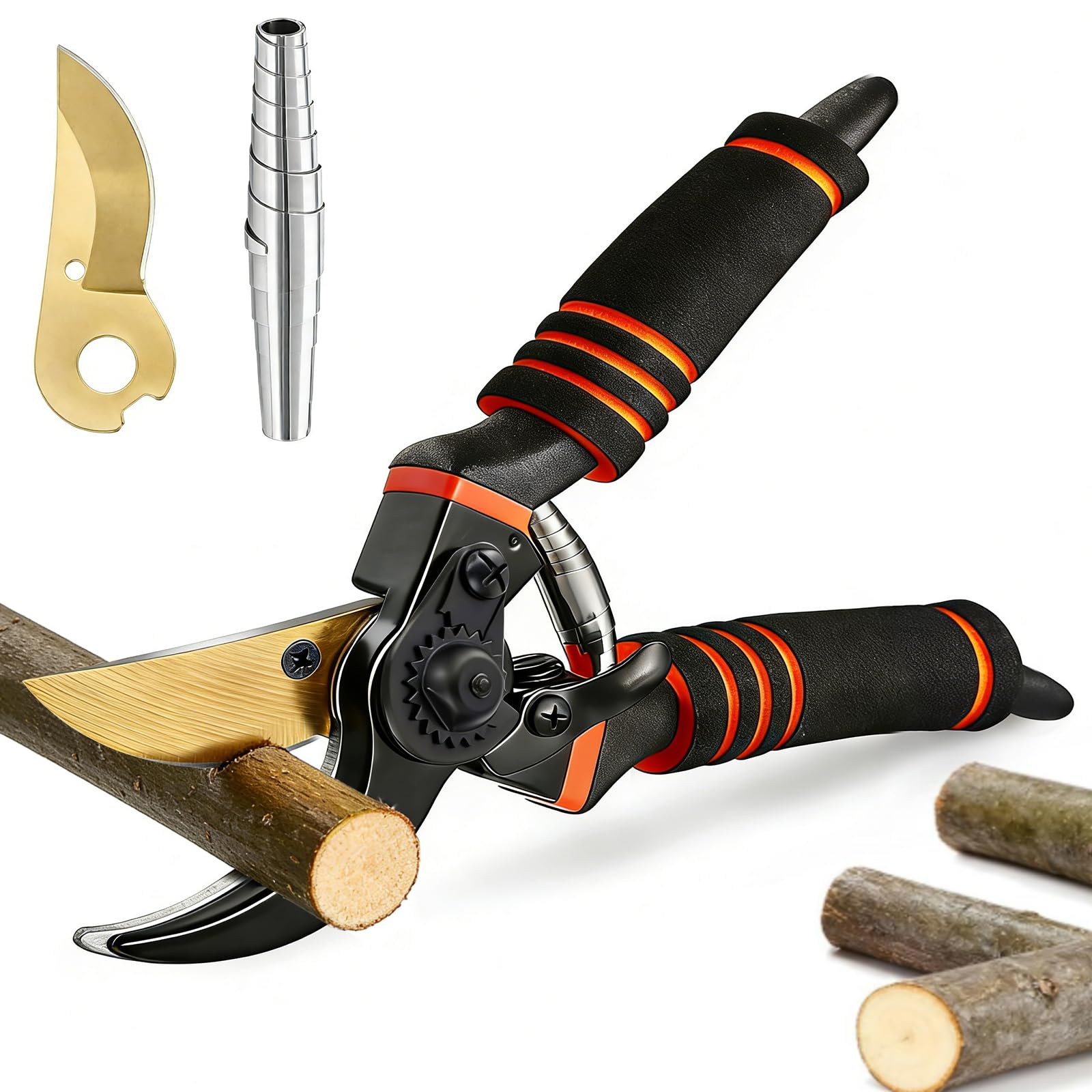 Popular Gardener Recommended Pruning Gnanob Pruning High Carbon Ergonomic Aluminum Alloy Grip for Pruning Fruit Garden Garden 2026 Shears Shears,