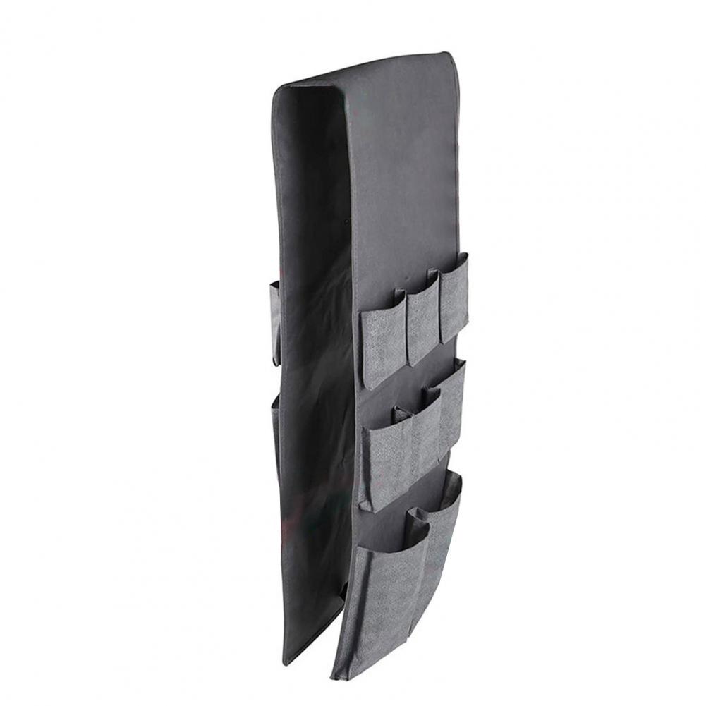 

Підвісна полиця для холодильника Сумка-органайзер для зберігання з нетканого матеріалу 15 кишень Підвісний органайзер для зберігання в холодильнику для кухні сірий