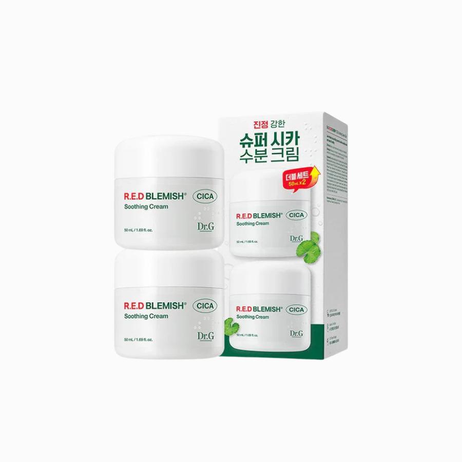 

Доктор. G Red Blemish Sika Успокаивающий крем Дуо Набор, 50мл 1 piece, 100ml