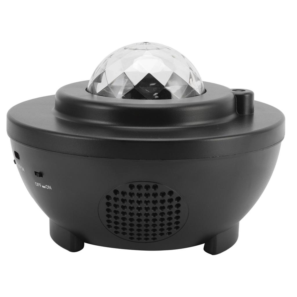 Star Projector Remote Control with Bluetooth Music Speaker USB Powered Galaxy Night Light for Party Birthday Gift Black