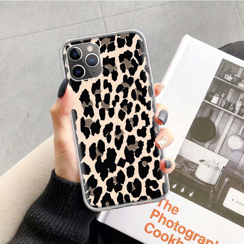 Tiger Leopard Print Panther Phone Case For Apple iPhone 17 Air 16 15 Plus 14 + 13 Mini 12 11 Pro Max 7 8 SE 16Max Soft Shell Cov