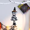 Halloween Hanging Decoration Pumpkin Ghost Witch Black Cat Plush Dolls Tree Ornaments for Indoor Outdoor Home Yard Porch Tree Decor