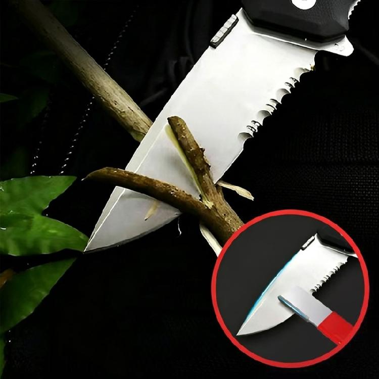 5 Piece Handheld Garden Tool Sharpener for Sharpening Pruning Shears, Scissors, Quickly Restores Blade Sharpnesses, Pocket Blade Sharpening Tool