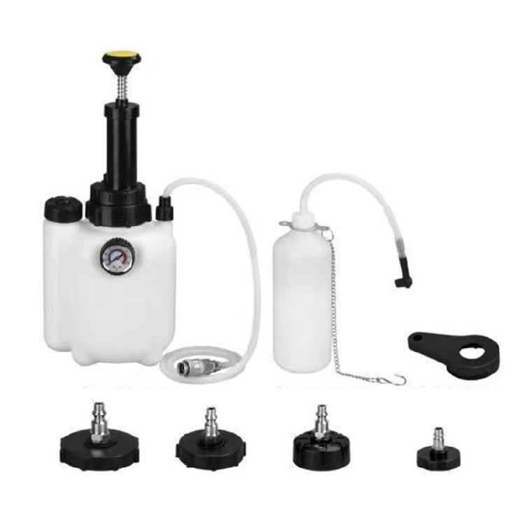 

Motorcycle Brake Bleeder 3L Capacity 4 Size Adapters Automatic Suction Tool Brake Oil Service for Garage Maintenance 1