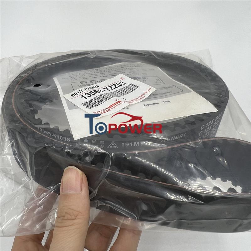 Engine Timing Belt OEM 13568-YZZ03 13568-69095 13568-62050 for Toyotaa Tacoma Tundra 4Runner 1995-2004 13568YZZ03 1356869095