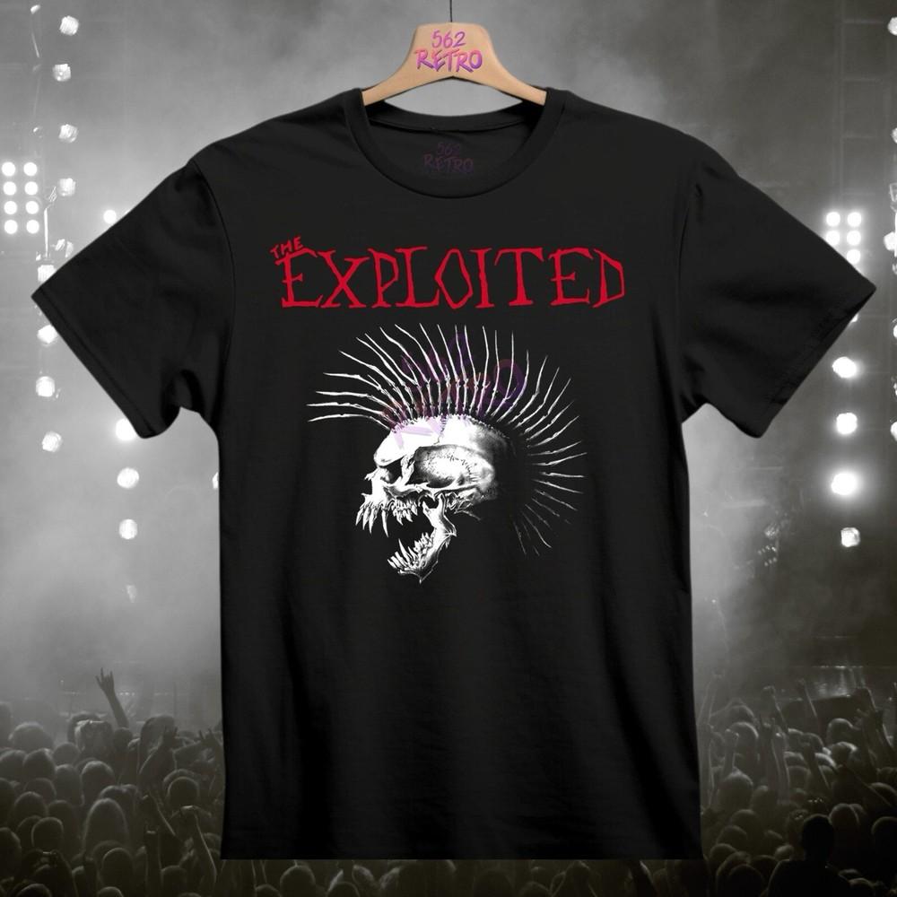 The Exploited Beat The Bastards Punk Rock Band T-Shirt Black S-3XL Unisex T-Shirt S