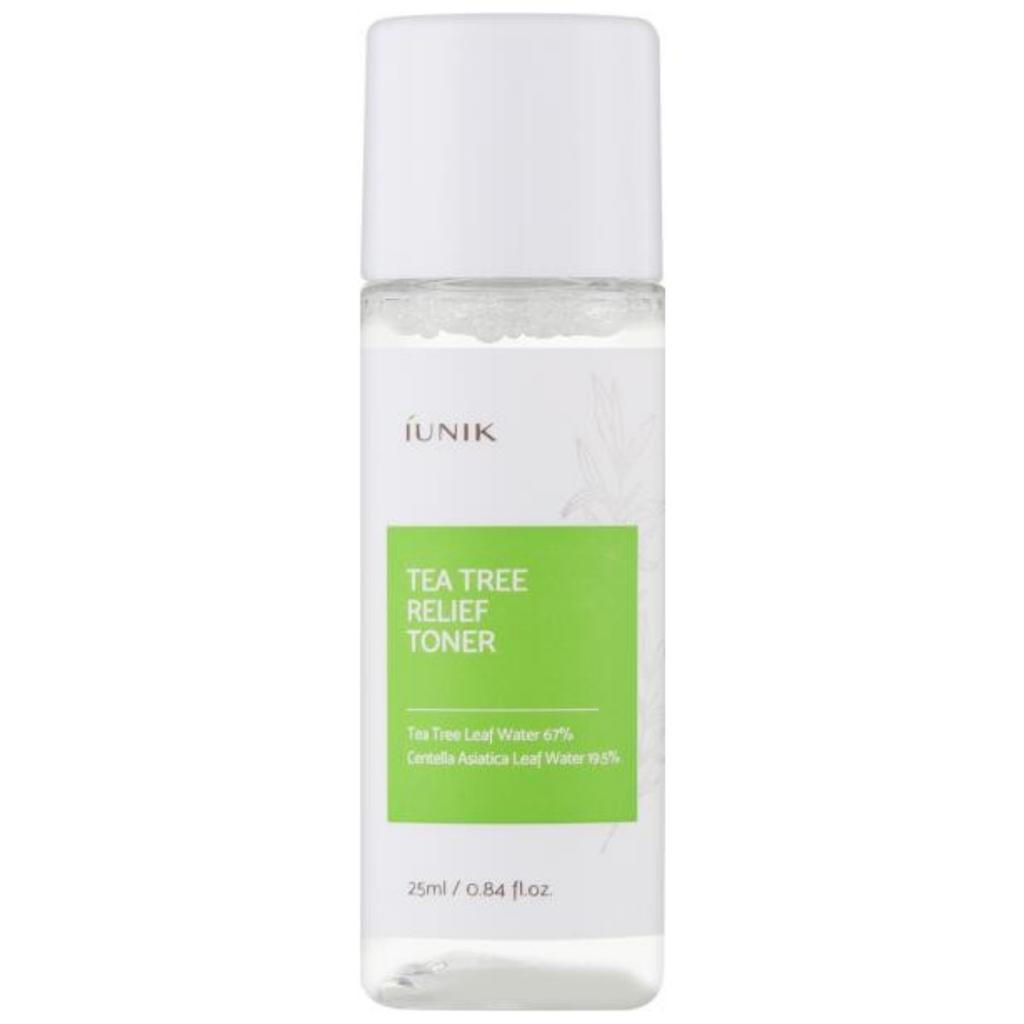 IUNIK Tea Tree Relief Toner 25 ml - łagodzący tonik do twarzy