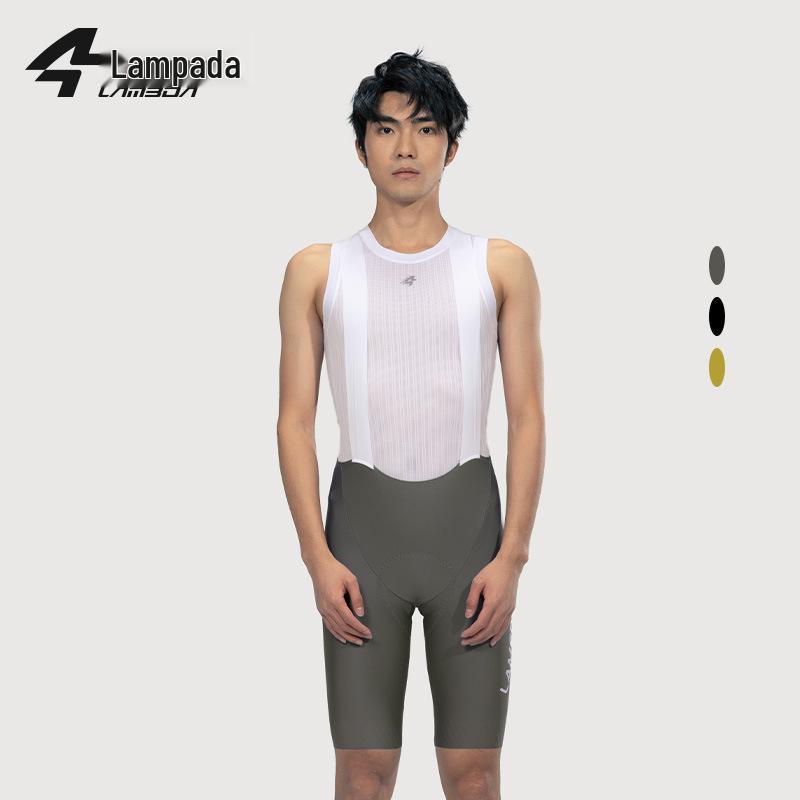 

Lampaida Quick-Dry Men s Cycling Bib Shorts - Breathable for Spring/Summer L