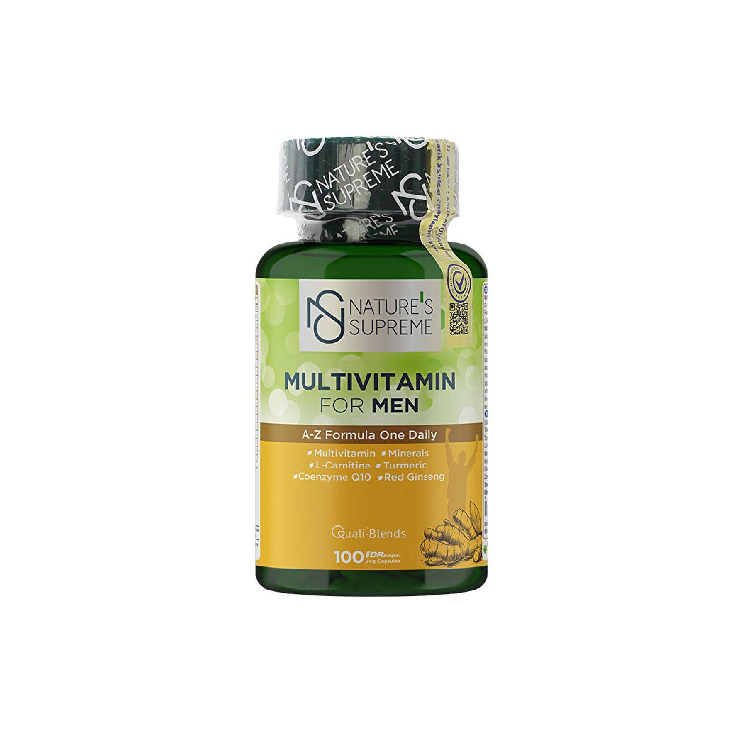 

Multivitamin For Men 100 Capsules