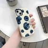 Summer Fruit Blueberry Pattern 2-in-1 Phone Case Suitable for iPhone 17 16 15 14 13 12 11 Pro/Max/Plus Anti Shock Back Cover