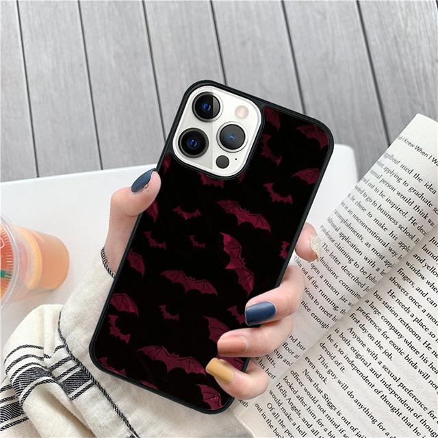 Vampire Bats Collage Coque Shell For iPhone 17 Air 15 16e 14 13 12 Pro Max 11 Pro Max Plus Phone Case Cover
