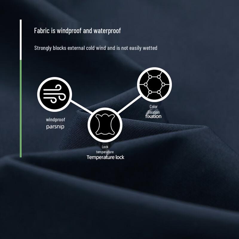 Eastern Camel Men's Outdoor Windproof Water-Repellent Hooded Jacket