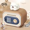 Kids Piggy Bank Toy Electronic Cash Coin Money Saving Box Fingerprint Unlock ATM Style Large Capacity Fun Money Box for Boys Girls 6-12