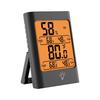 Large Screen Digital Temperature Humidity Meter With Double Readings And Magnetic Back Backlight For Easy Installation