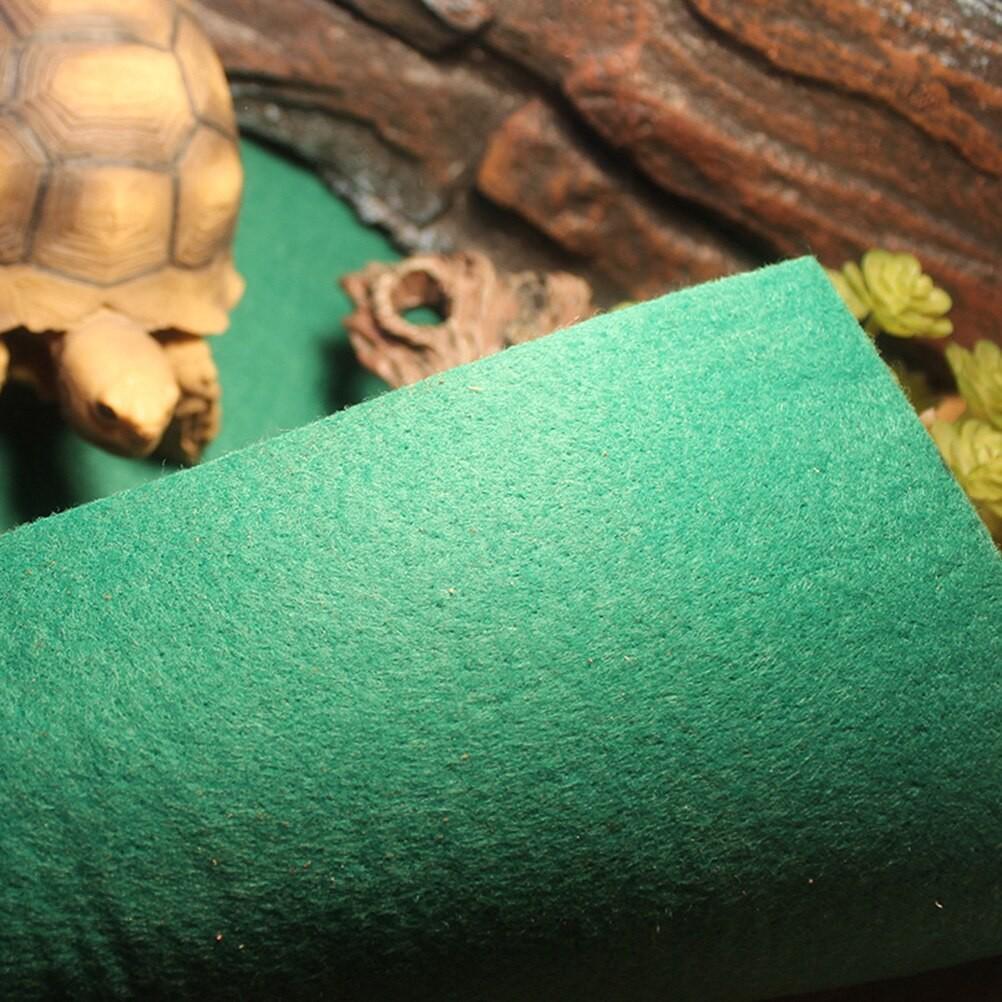 Terrarium Substrate 20x30cm Fiber Carpet Mat Urine Absorbing
