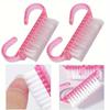 Nail Art Brush Set, Nail Cleaning Brush for Manicure and Pedicure, for Cleaning and Removing Dust