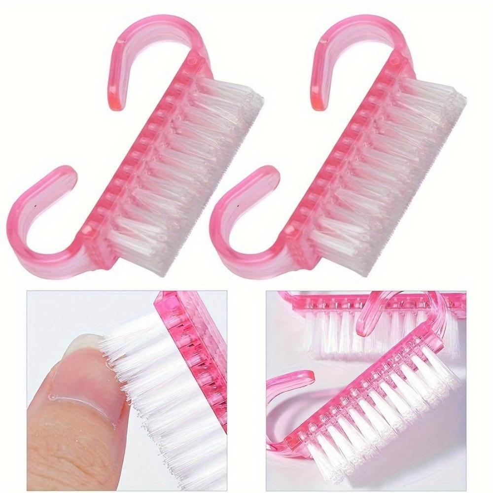 Nail Art Brush Set, Nail Cleaning Brush for Manicure and Pedicure, for Cleaning and Removing Dust