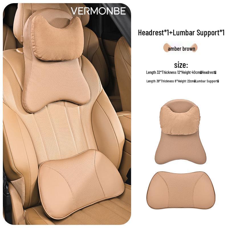 MG Car Seat and Neck Pillow: Compatible with MG4, MG5, MG6, MG7, MG4X, and MG ES5 models. Lumbar and neck support cushion.