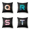 Polyester Pillowcase 3D Three-dimensional Effect Cushion Set Decorative Printing 26 English Letter Pillowcase